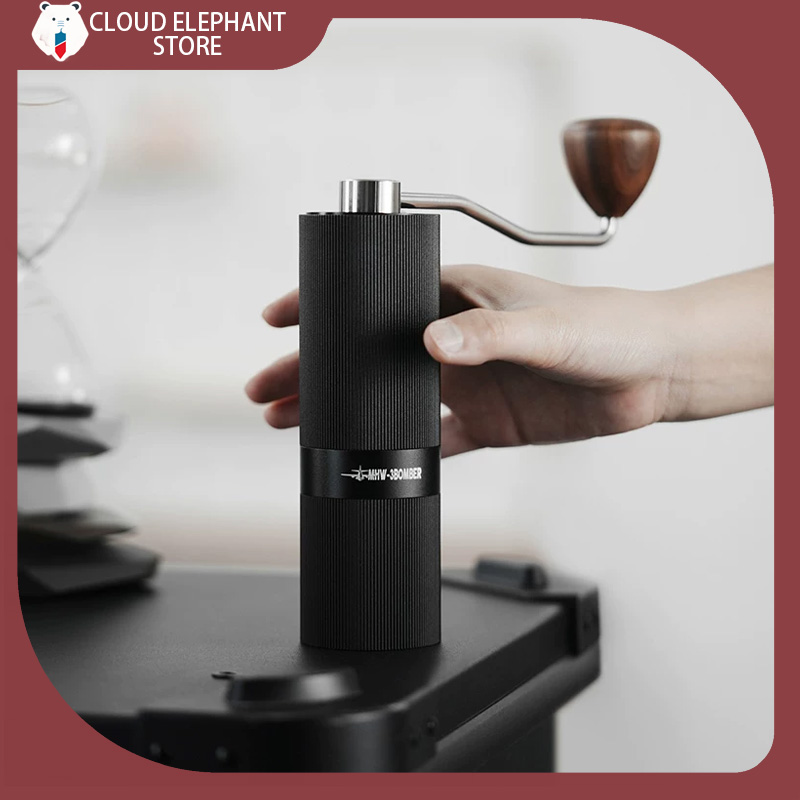 Burr Hand Grinder - MHW-3BOMBER Handmatige Espresso Grinder met Verstelbare