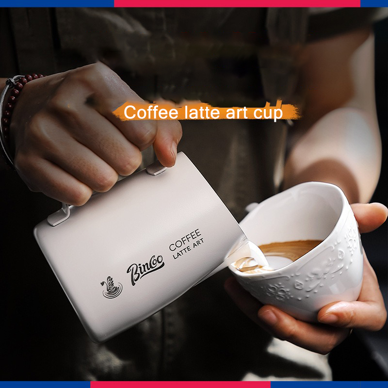 Barista Milk Jug - 420ml Koffie Latte Art Tank RVS