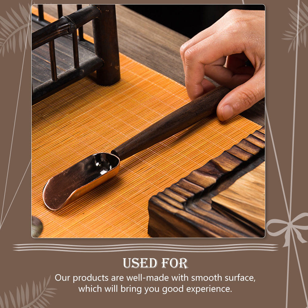 Vintage houten theelepel met l - Coffee Tea And Sugar Set recensie en prijs