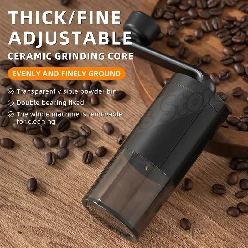 Verstelbare koffiemolen met ke - Burr Hand Grinder recensie en prijs
