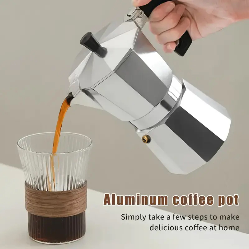 Klassieke aluminium moka pot 5 - Moka Pot Stove recensie en prijs