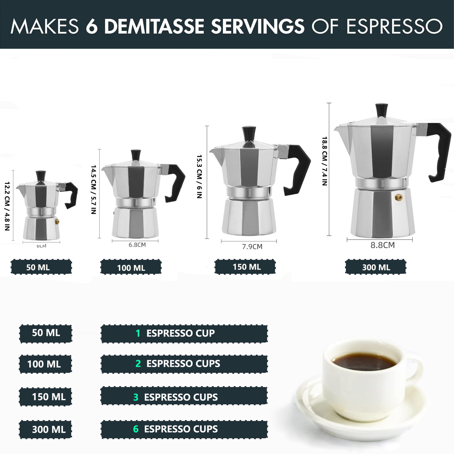 Klassieke aluminium moka pot 5 - Moka Pot Stove recensie en prijs