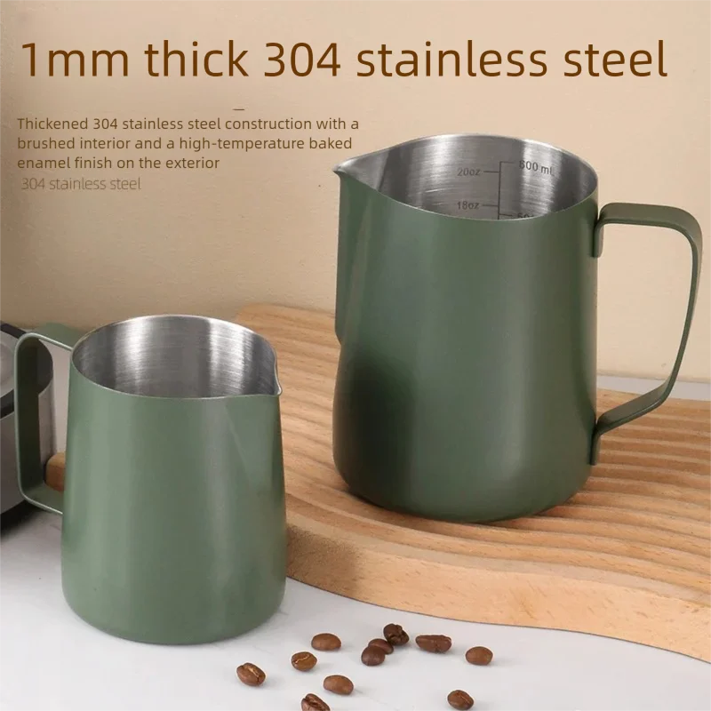 350/600ML Koffiemelkopschuimka - Barista Milk Jug recensie en prijs